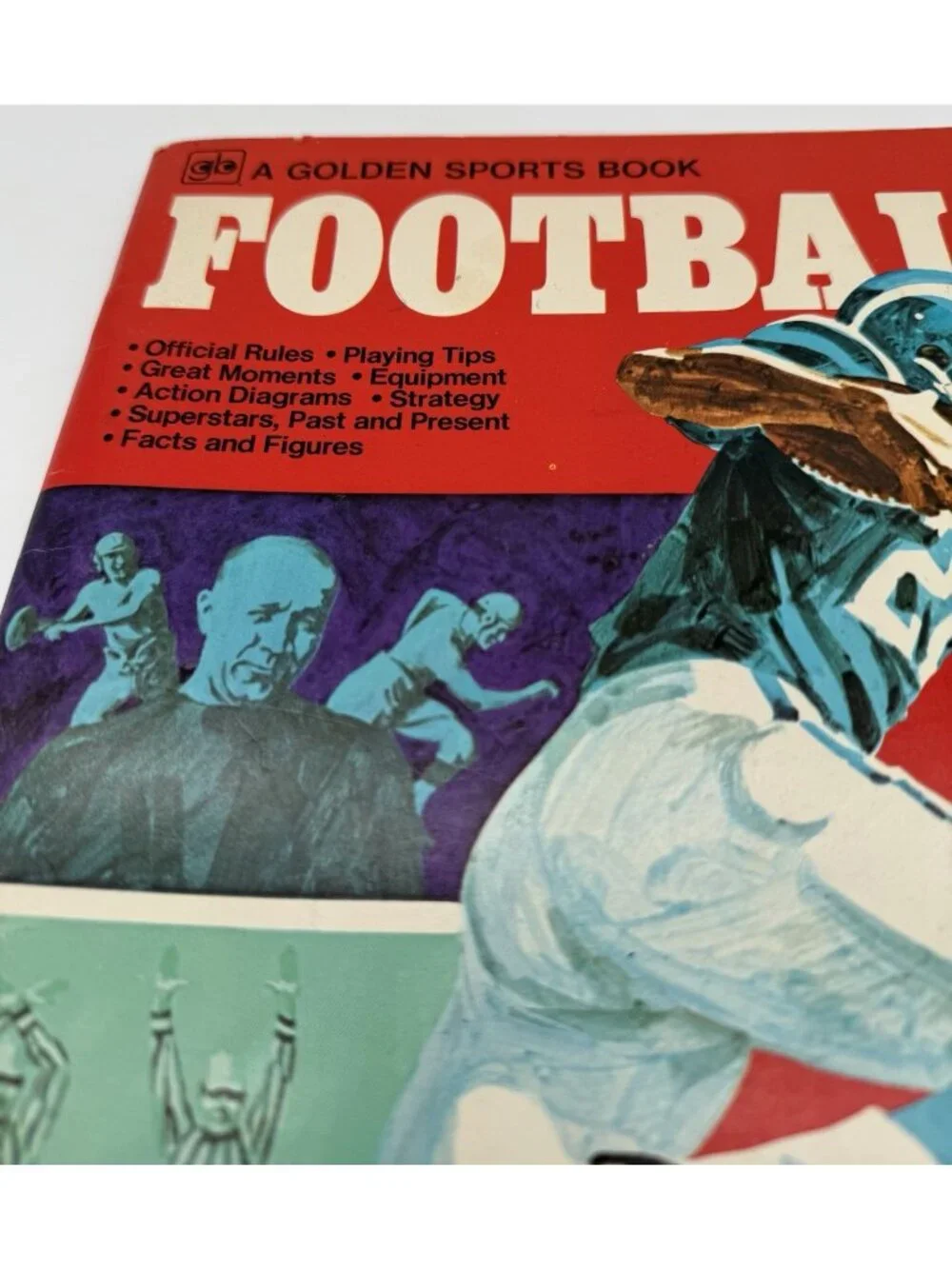1975 Vintage A Golden Sports Book Football Book